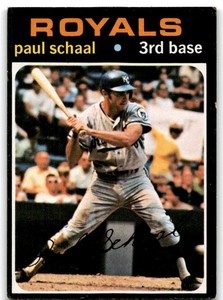 1971 Topps #487 Paul Schaal