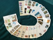 1975 FDC LOTTO BUSTE 1° GIORNO ANNATA COMPLETA