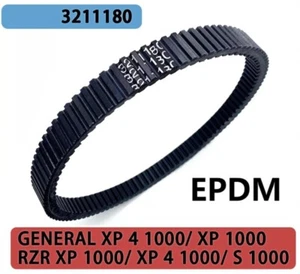 3211180 RZR 1000 CVT UTV Drive Belt EPDM For Polaris RZR XP 1000/ XP 4 2013-2024 - Picture 1 of 9