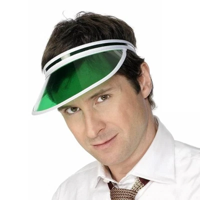 Green Poker Visor Child Costume - Image 1 of 4