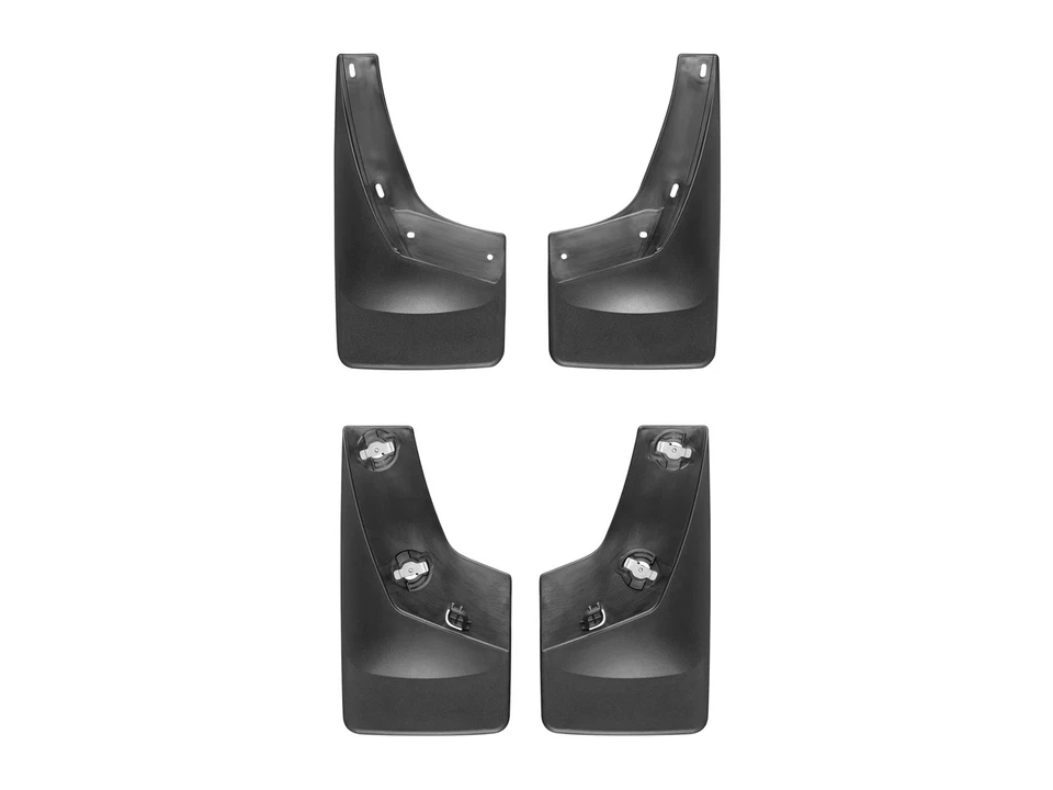 MudFlaps sem perfuração WeatherTech - 110011-120011 - Preto - Imagem 1 de 4