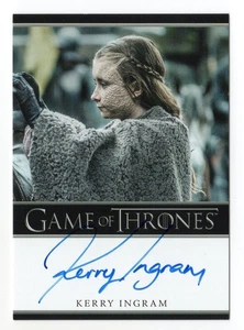 Game of Thrones Legends of the Realm Autograph Kerry Ingram as Shireen Baratheon - Picture 1 of 3