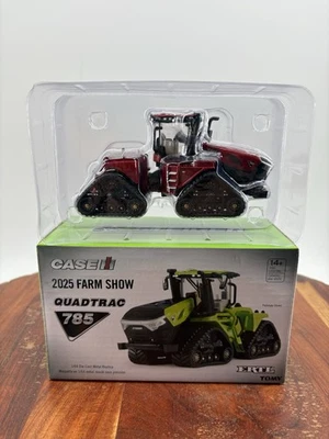 1/64 ERTL 2025 Farm Show 785 Quadtrac Case IH Steiger NEW!! RED CHASE!! - Image 1 of 4
