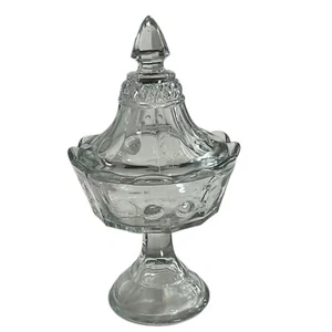 Plato de caramelo cubierto "dulces" vintage Northwood fresa y cable años 50 - Imagen 1 de 5