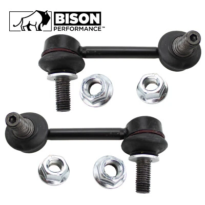 Barra estabilizadora delantera Bison Performance 2 piezas eslabones para Buick Chevy GMC Saab Foto 1 de 2