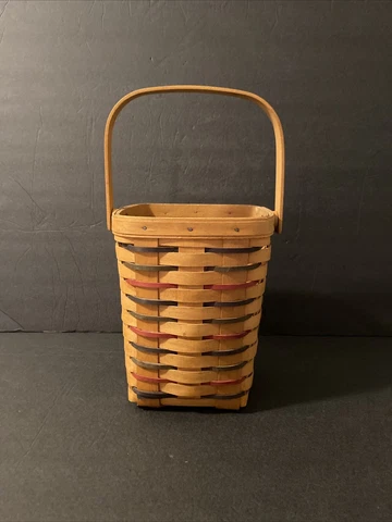 VINTAGE LONGABERGER SWING HANDLE BASKET  1997 Cover