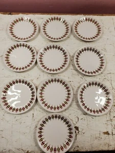 10 Piattini piatti ristorante tavola capitano Syracuse China Syralite 5,5"  - Foto 1 di 5