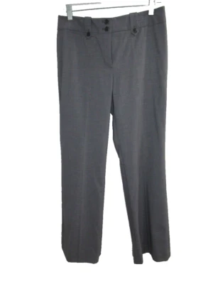 Ann Taylor Signature Boot Cut Gray Business Work Pants Petite Size 6P New - Image 1 of 4