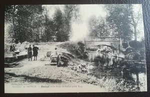CPA 49 BREZE - Le pont de Bafou - Imagen 1 de 2