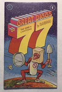 Great Diggs of 77 #1 Underground Comic Zine 1977 Comix Rip Off - Picture 1 of 3