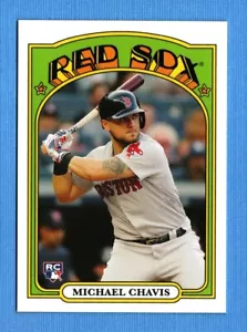 Topps Throwback Thursday #135 2019 Michael Chavis Boston Red Sox 1031 - Imagen 1 de 1