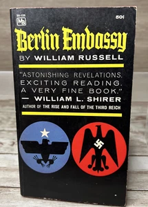 Berlin Embassy By William Russell Paperback (1962) McFadden Book - Imagen 1 de 17