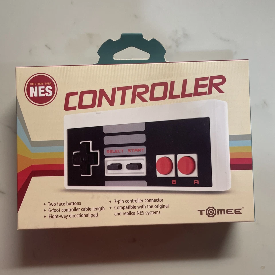 NES TOMEE Replacement Controller pad - NES, Nintend, Brand New - 7 pin connector - Image 1 of 4