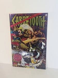 Sabretooth Special #1 X-MEN: Foil Cover (Marvel 1995) - Picture 1 of 2