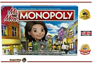Monopoly Classic Parker Brothers Hasbro Ms Mme - BRAND NEW - Picture 1 of 12