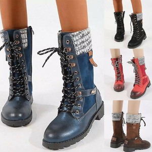 Botas de tacón alto para mujer, medias elásticas, de media caña,  puntiagudas, sexys, zapatos de tacón grueso, Color Rojo|Botas hasta el  tobillo| - AliExpress