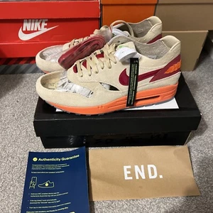 Nike Air Max 1 Clot Uomo "Kiss Of Death" UK8.5 Nuove con scatola - Foto 1 di 6