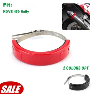 For KOVE 450 Rally 2023-2024 Motorcycle Exhaust Protector Cover Guards Anti-Hot - Picture 1 of 20