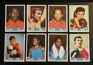 (8) 1976 Panini Montreal '76 Boxing Lot of 8 Stickers - NM-MT/MT+ High-Grade 🔥 - Picture 1 of 12