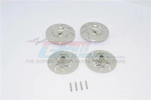TRAXXAS MINI E-REVO GPM SILVER ALUMINIUM BRAKE DISK HEX ADAPTOR ERV010A - Picture 1 of 2