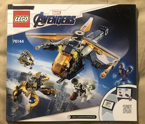Lego 76144 Instruction Manual Book Only Hulk Helicopter - Picture 1 of 1