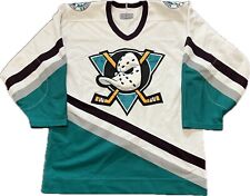 Mighty Ducks of Anaheim CCM Center Ice Blank NHL Hockey Jersey Size 44