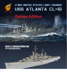 VERYFIRE VF350922DX United States Light Cruiser Uss Atlanta CL-5I Deluxe Edition - Picture 1 of 5