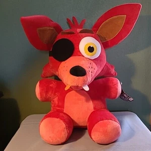 2016 Five Nights At Freddy's Peluche FOXY Funko FNAF Big Jumbo 18-20" Lrg Peluche - Foto 1 di 12