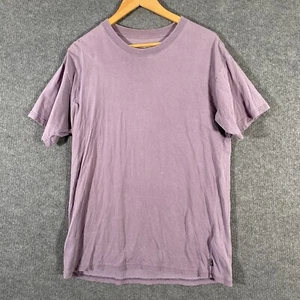 Billabong Shirt Mens Large Purple Tee Regular Fit Wave Washed Surf Beach Ocean Z - Picture 1 of 10