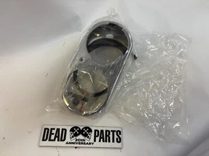 Harley cromo FXR Dyna doble calibre velocímetro tablero carcasa cubierta - Imagen 1 de 4