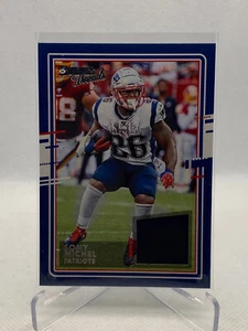 Sony Michel Threads #21 2020 Panini Donruss - Picture 1 of 2