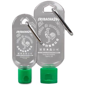Sriracha2Go Sriracha Mini Schlüsselanhänger Combo Pack - 1,69 Unzen Original und 1 Unzen Mini-S2G - Bild 1 von 12