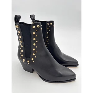 Botín Michael Kors de cuero con tachuelas - Imagen 1 de 5