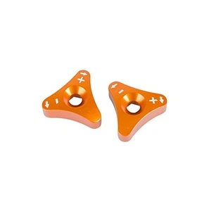 Tusk Billet WP Fork Adjuster Knobs Orange For KTM 150 XC-W (E-Start) 2017-2019 - Picture 1 of 4