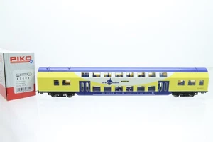 H0 Piko 57602 metronom 2.Kl Doppelstockwagen Personenwagen DC OVP N69 - Picture 1 of 2