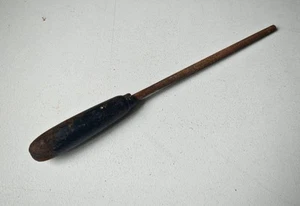 Vintage Round Tapered Rasp File with Black Wooden Handle – 32.5cm Long – Used - Picture 1 of 10