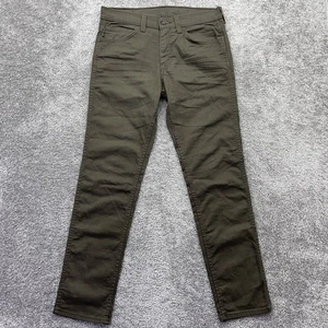 Levis 511 Jeans Herren 33x32 Braun Grün Denim Slim Fit Stretch - Bild 1 von 12