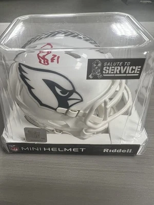 Minicasco BAS Patrick Peterson Arizona Cardinals firmado autografiado STS 3.0 Foto 1 de 4