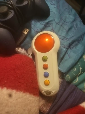 Xbox 360 Scene It Zumbador Inalámbrico Almohadilla de Botón Grande Controlador IR Microsoft Amarillo Foto 1 de 2