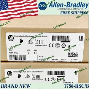 Factory Sealed AB 1756-HSC/B ControlLogix Counter Module 1756-HSC serB Free Ship - Picture 1 of 5