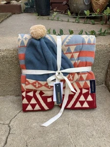 Pendleton Knit Aztec Canyonlands Desert Baby Blanket with Beanie (NWT) Brand New - Picture 1 of 13