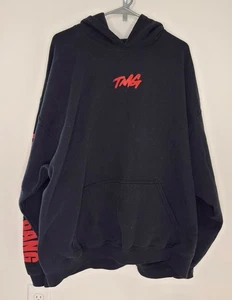 Tiny Meat Gang Felpa Uomo XXL Nera Felpa con Cappuccio Musica TMG Tour 2019 Pullover - Foto 1 di 8