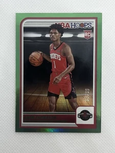 2023- 2024 Panini NBA Hoops Amen Thompson #242 RC Rookie Green /99 - Bild 1 von 2