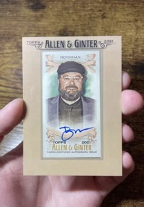 2021 Topps Allen & Ginter Bobby Moynihan Framed Mini Auto - Saturday Night Live - Bild 1 von 10