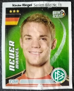 Kinder Riegel Bild Nr. 11 # WM 2010 *** Manuel Neuer DFB Deutschland - Picture 1 of 2