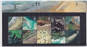GB 2002 MNH COASTLINES PAQUETE DE PRESENTACIÓN Nº 332 - Envío y devolución gratuitos Reino Unido - Imagen 1 de 1