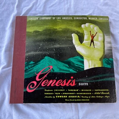Janssen - Genesis Suite - (Artist Records 5 Disc Album Set) JS-10 1946 - Imagem 1 de 4