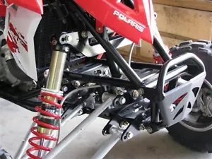 Polaris Phoenix 200 A-arms & Shocks Front Widening Kit +4/110mm 3" Wheel Spacers - Picture 1 of 10
