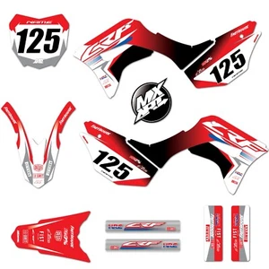 PRO Style sticker kit fits Honda CRF 125F 2019 - 2023 Full Custom Graphic Kit - Picture 1 of 3