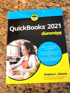 QuickBooks 2021 For Dummies - Paperback By Nelson, Stephen L - GOOD - Picture 1 of 4